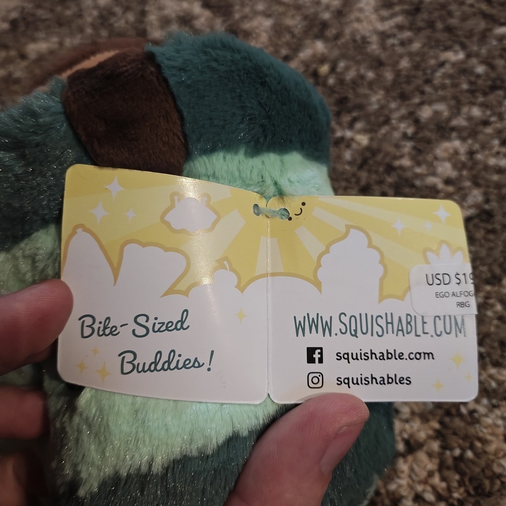 Squishable Snugglemi Snackers Alter Ego Coffee: Affogato 8 Inch Plush E5 - Picture 4 of 5
